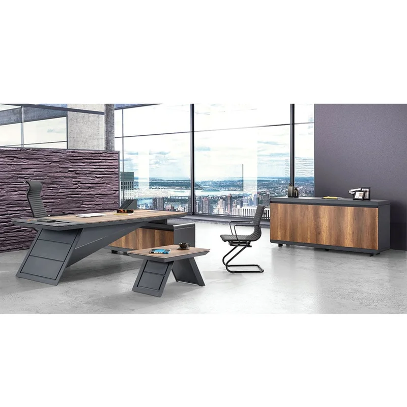 RFG Executive Desk Madrid, right, 240 x 100 x 75 cm