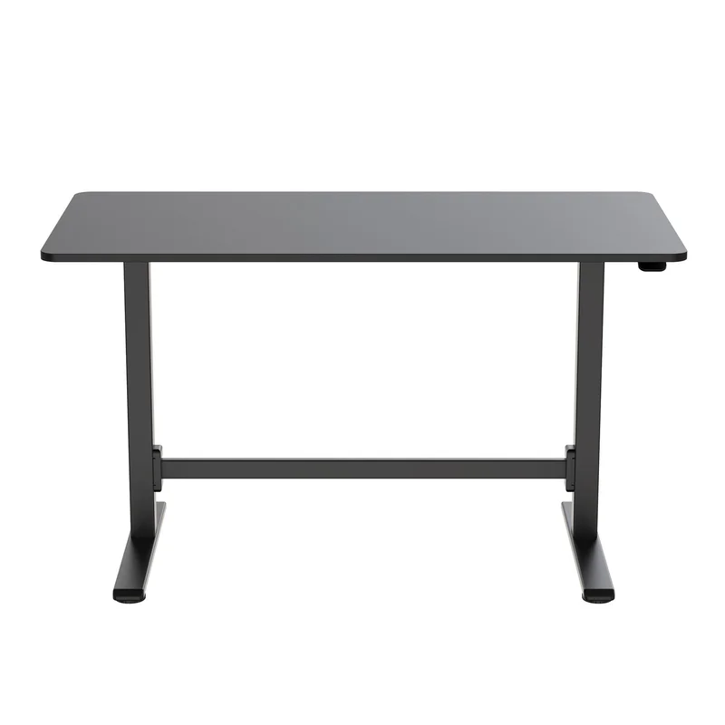Desk RFG Axis, height-adjustable, 1200 ? 600 ? 700–1150 mm, chipboard 16 mm, black