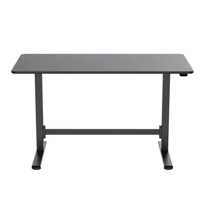 Desk RFG Axis, height-adjustable, 1200 ? 600 ? 700–1150 mm, chipboard 16 mm, black