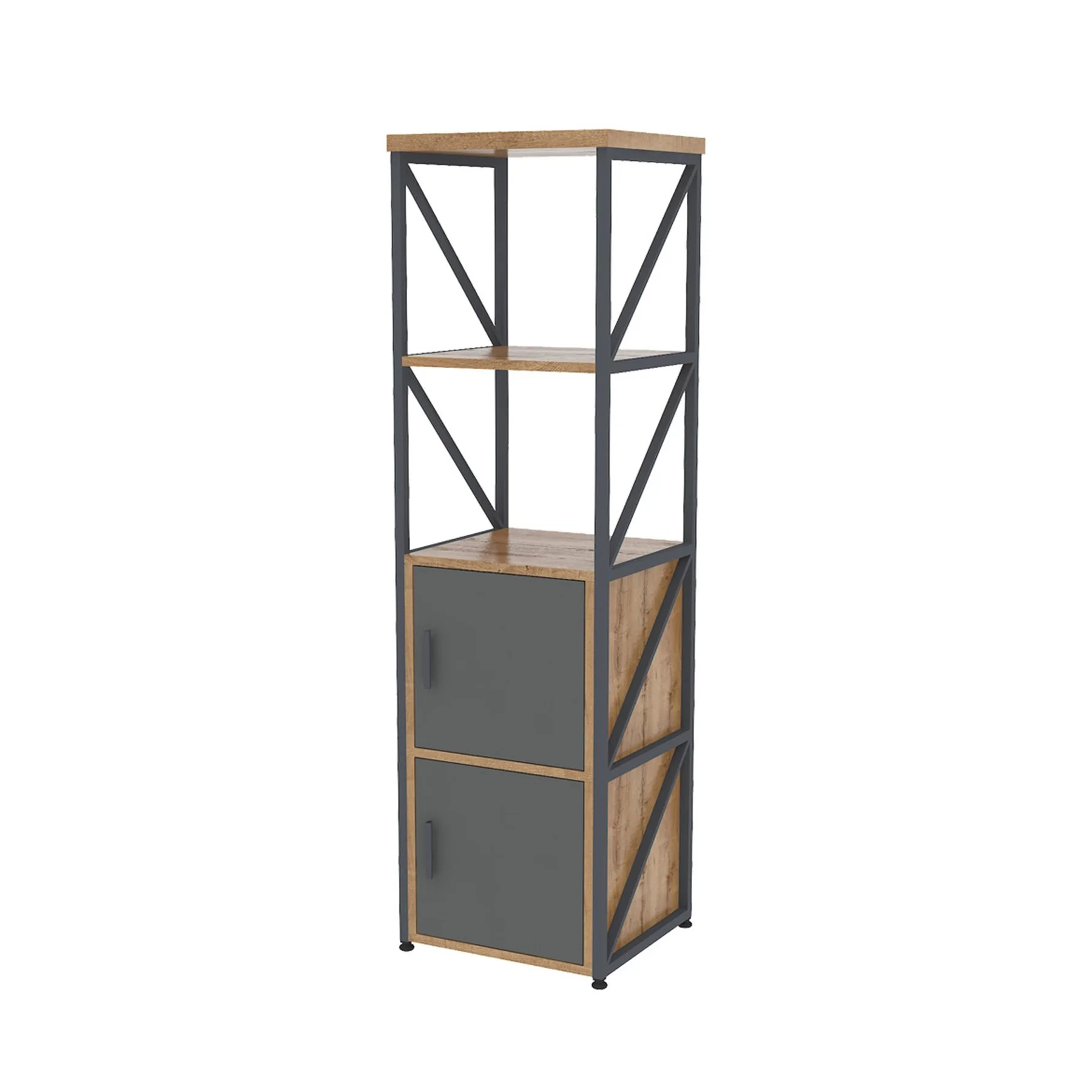 RFG Shelving London, 4 shelves, 40 x 40 x 160 cm, baroque body