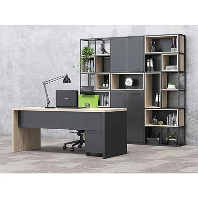 Стелаж RFG Boxi M, метален, 72 х 37 х 212 cm, черен
