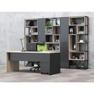 RFG Shelving Boxi M, metal, 720 x 370 x 2120 mm, black