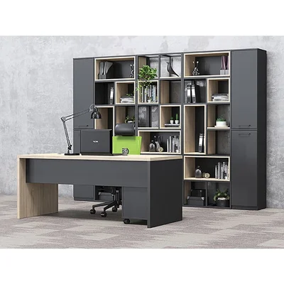 RFG Shelving Boxi M, metal, 720 x 370 x 2120 mm, black