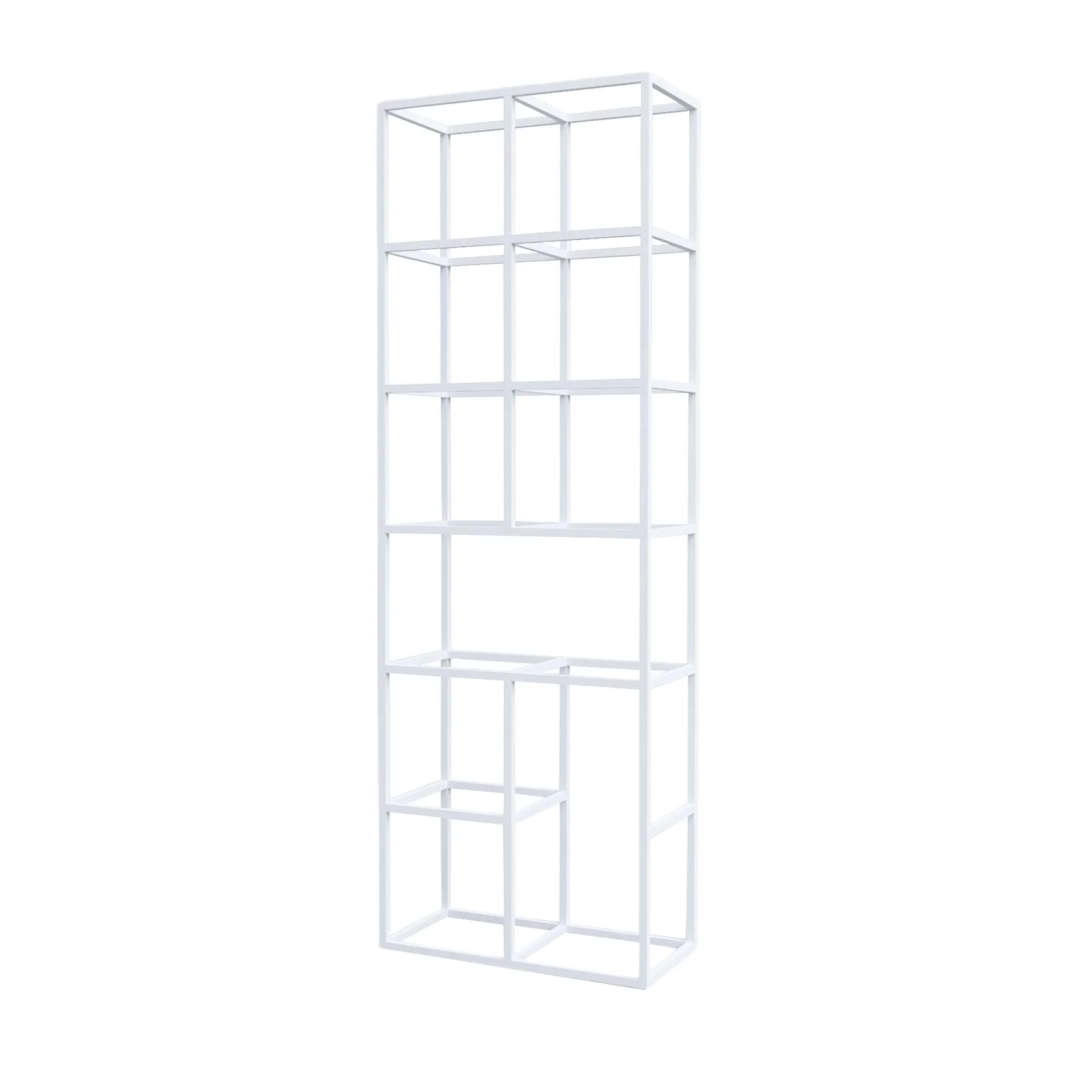 RFG Shelf Boxi S, metal, 720 x 370 x 2120 mm, white