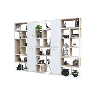 RFG Rack Boxi M, metal, 720 x 370 x 2 120 mm, white