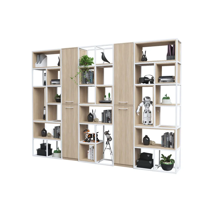 RFG Rack Boxi M, metal, 720 x 370 x 2 120 mm, white