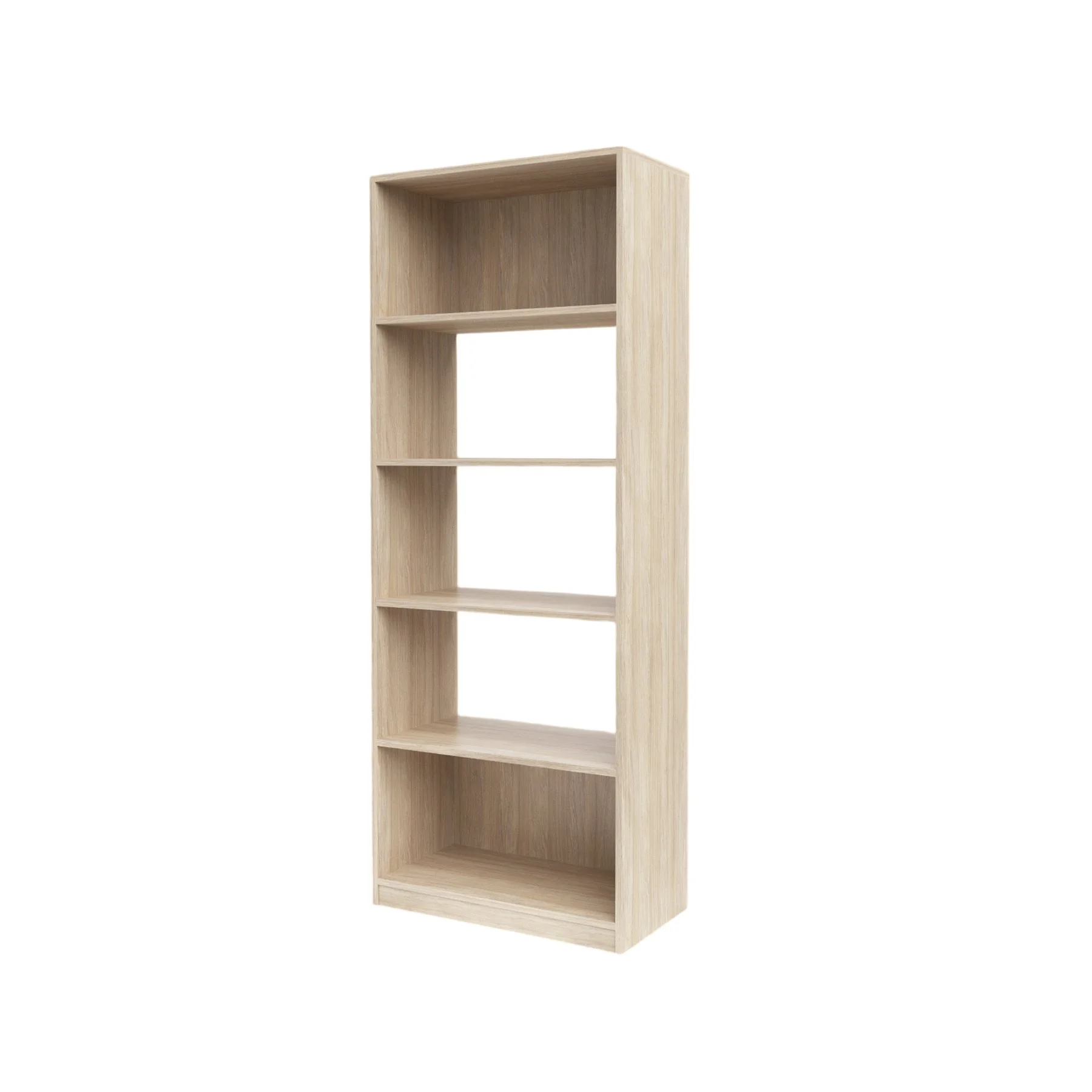 RFG Shelf Libra 2, with 5 shelves, 766 x 400 x 1993 mm, light oak