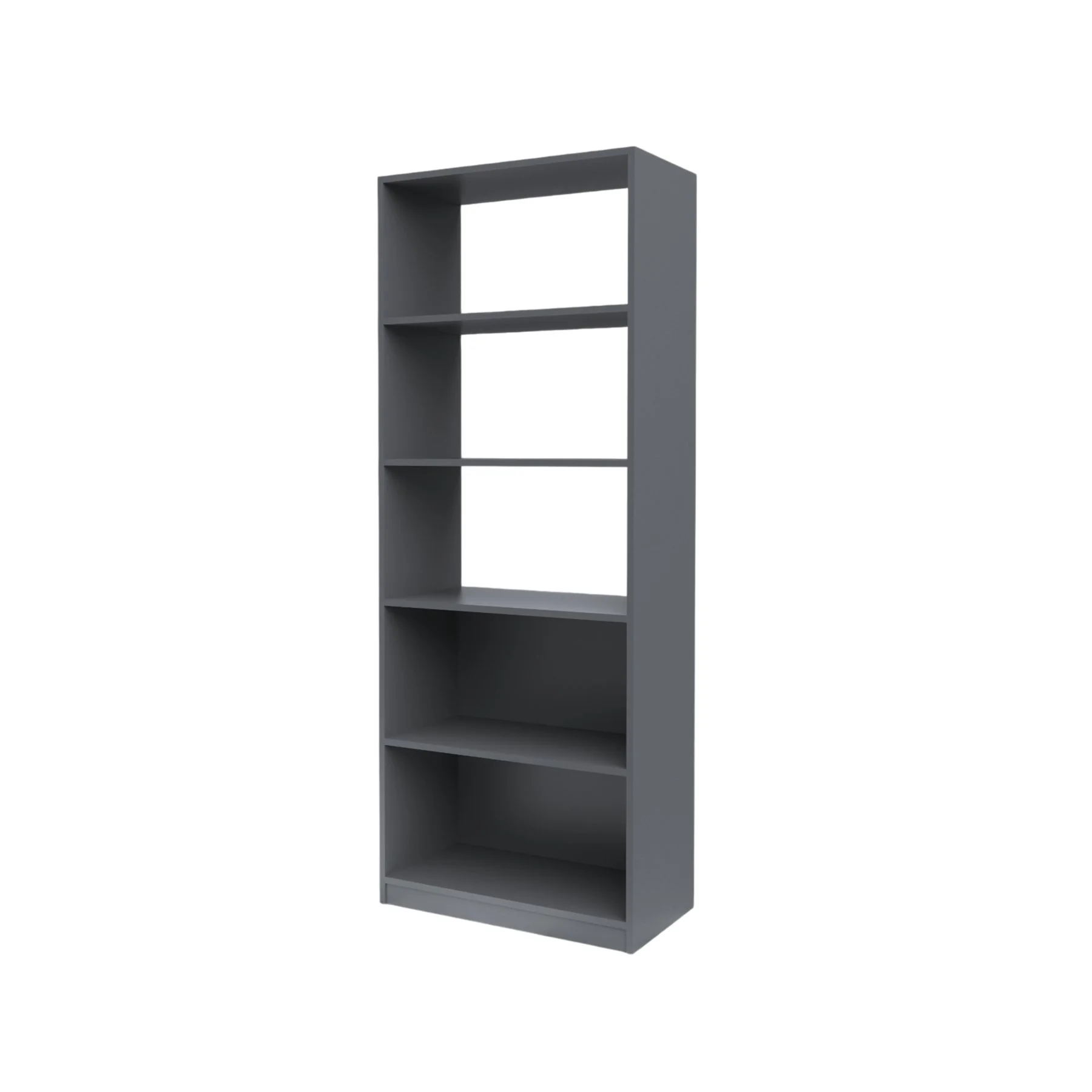 RFG Shelf Libra 1, with 5 shelves, 766 x 400 x 1993 mm, graphite