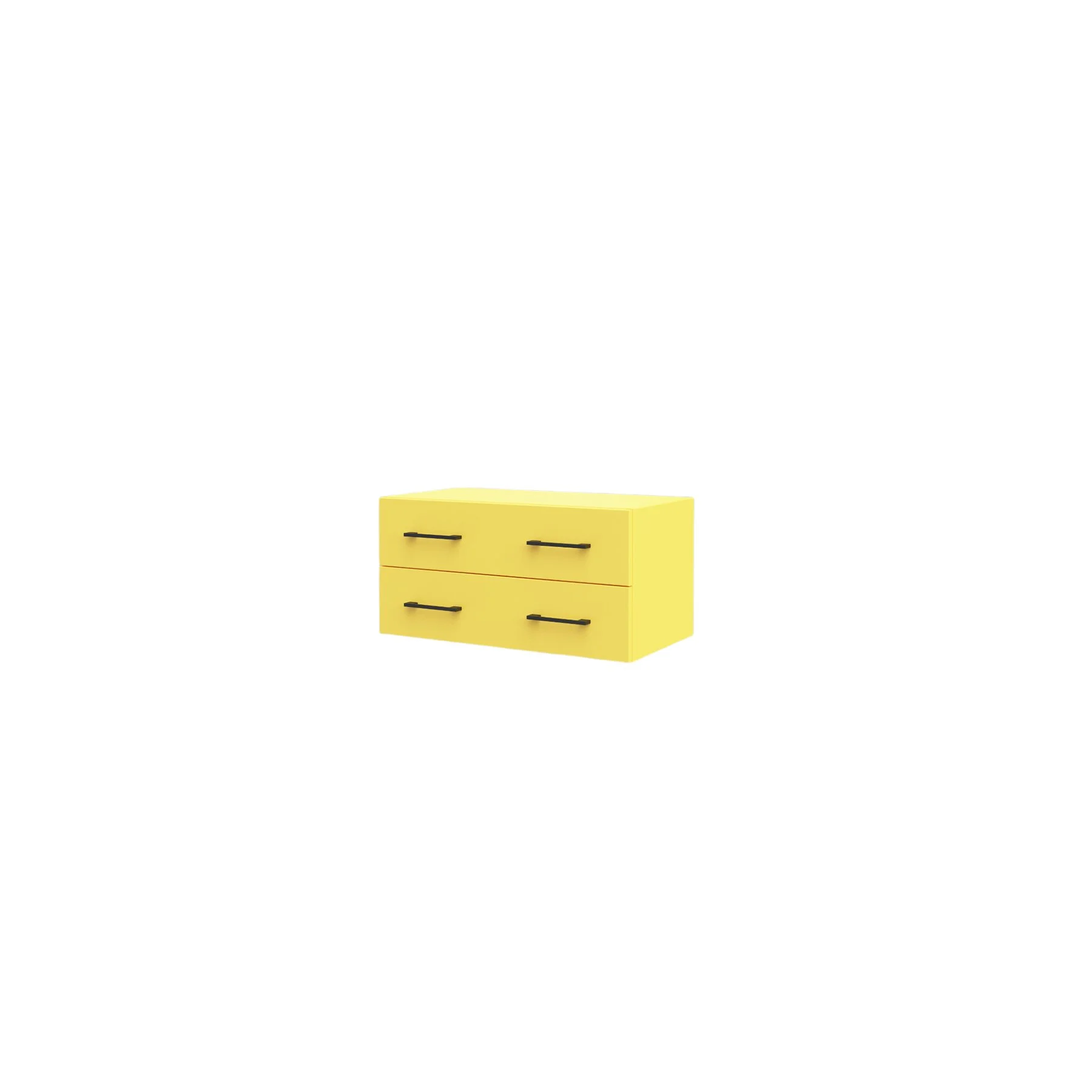 RFG Cabinet Libra 7, 730 x 382 x 365 mm, with drawers, yellow