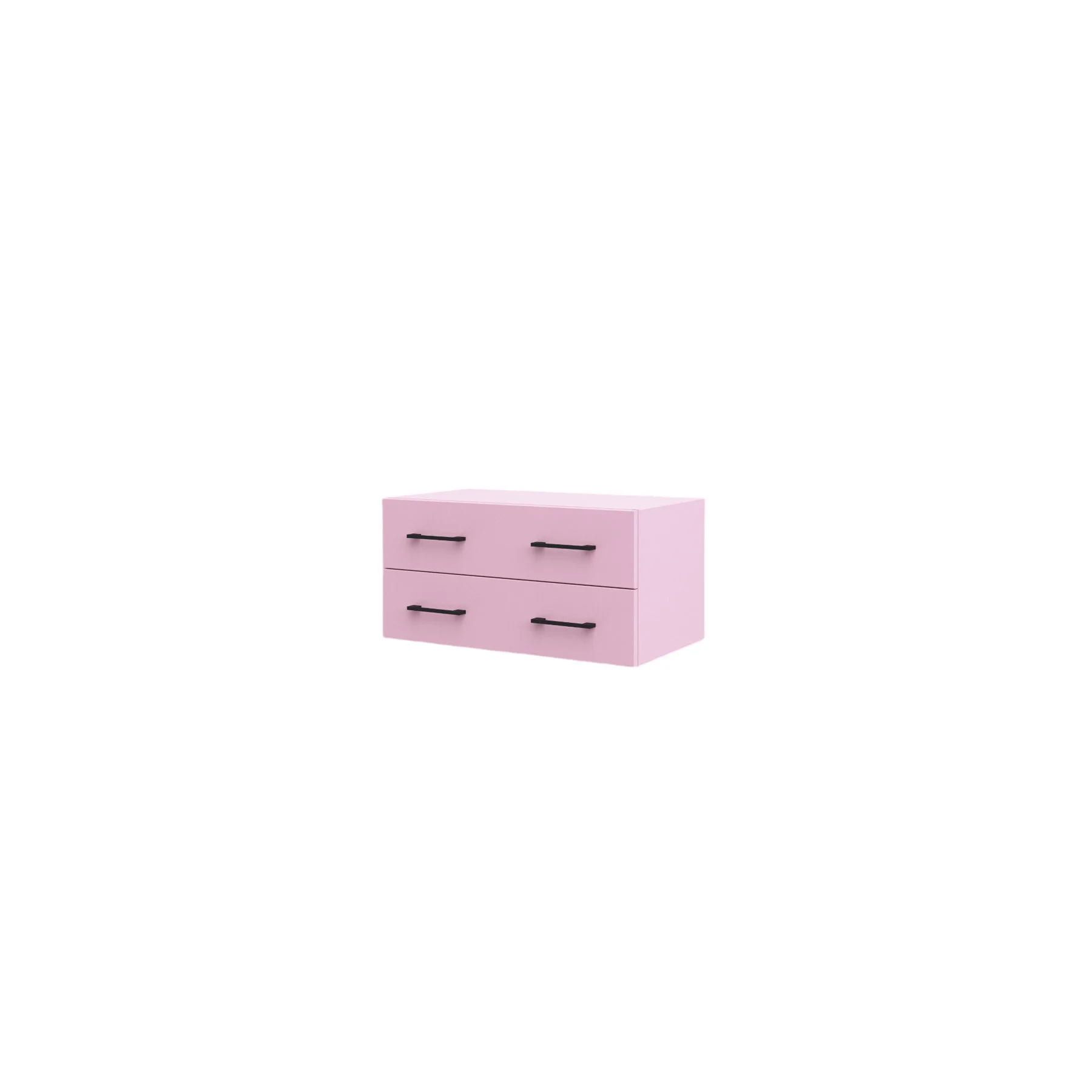 RFG Cabinet Libra 7, 730 x 382 x 365 mm, with drawers, pink