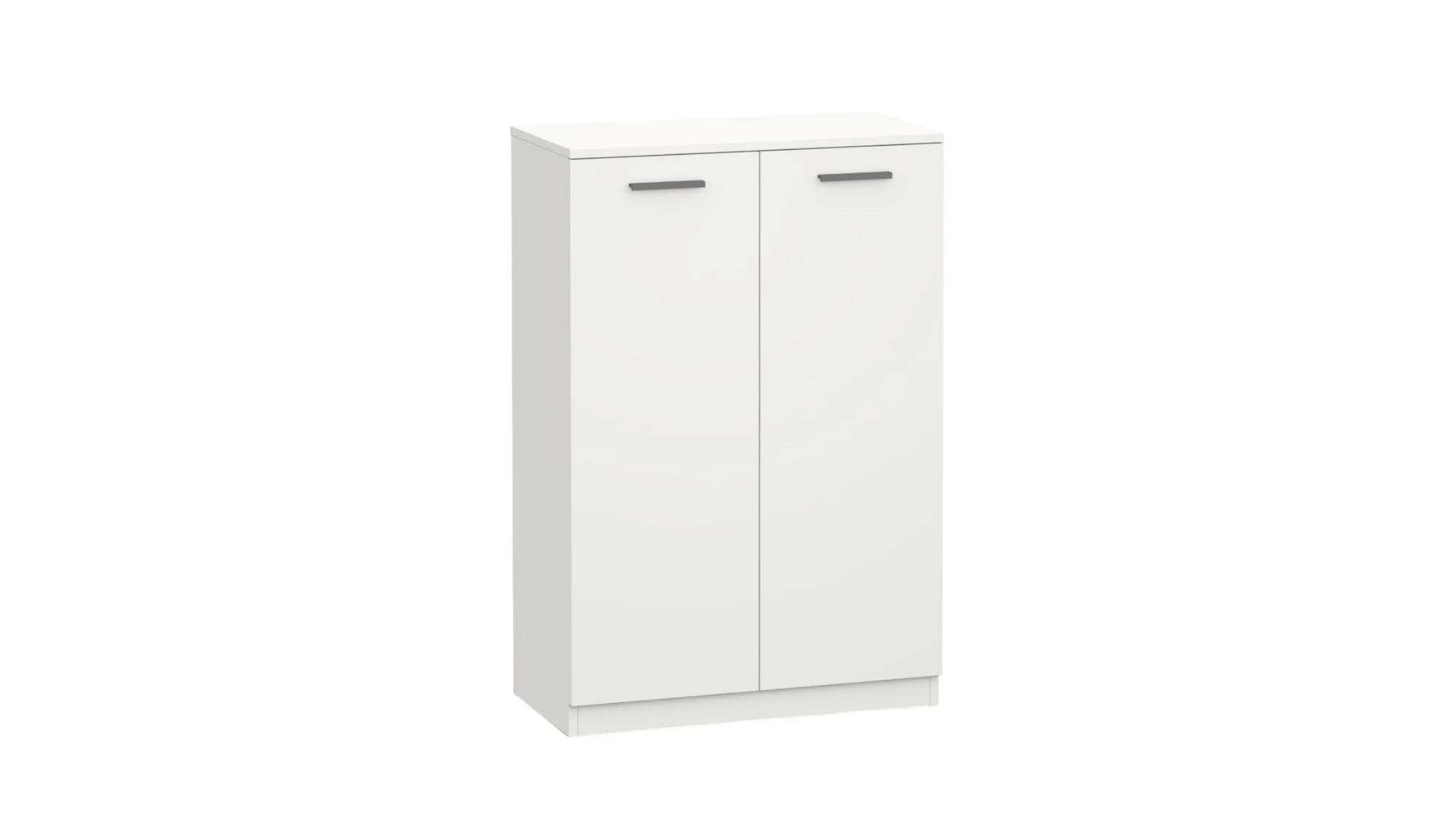 RFG Cabinet Boxi, double, two-door, base, 720 x 370 x 1069 mm, white