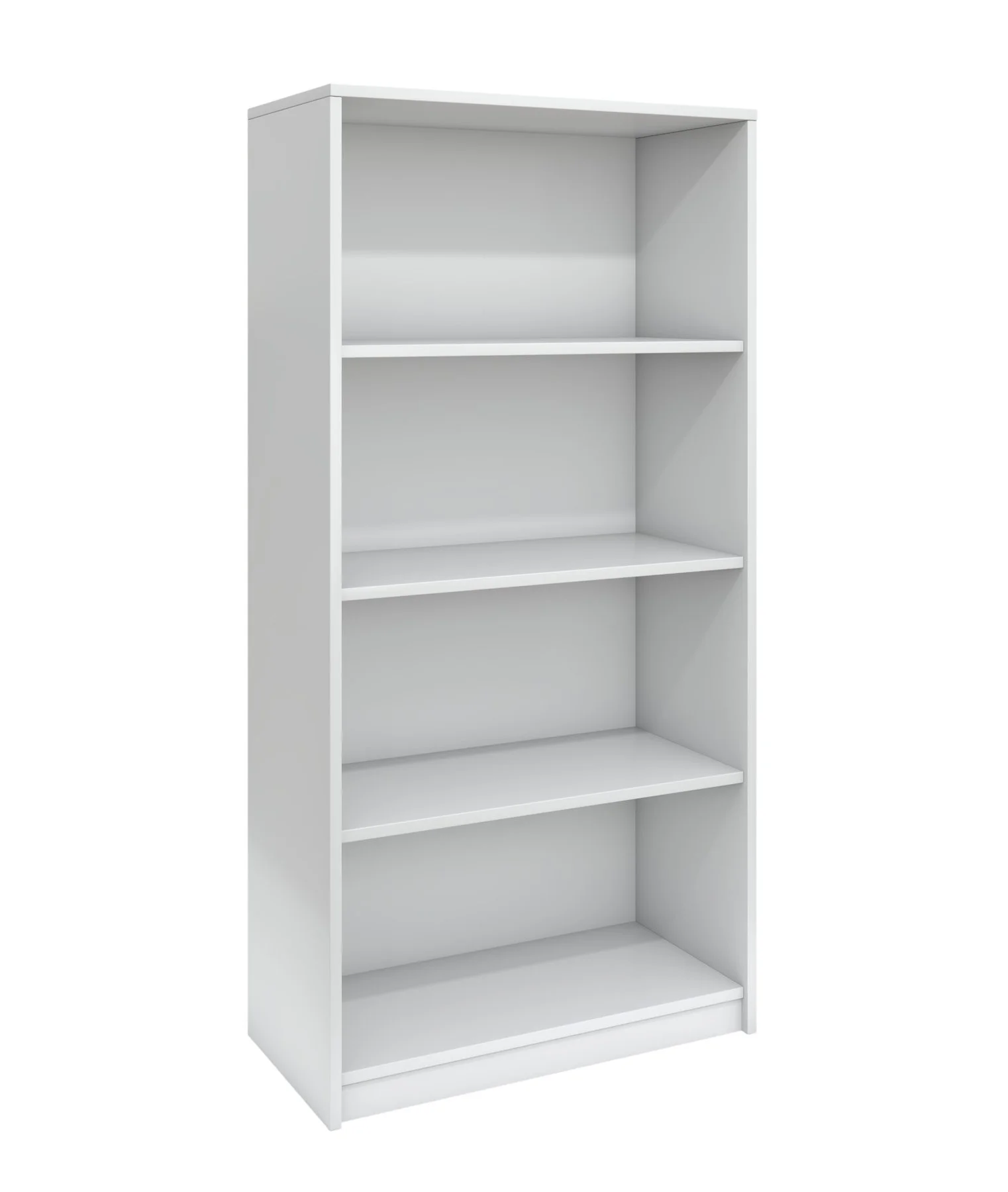 Bookcase RFG RS5 Monaco, 800 х 400 х 1620 mm, chipboard 18 mm, white