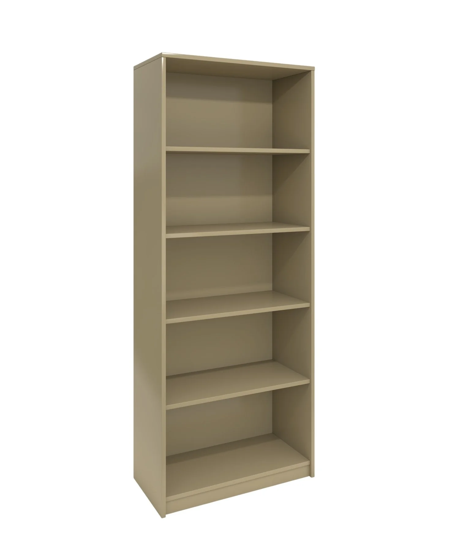 Bookcase RFG RS6 Elmaz, 800 х 400 х 2000 mm, chipboard 18 mm, grey