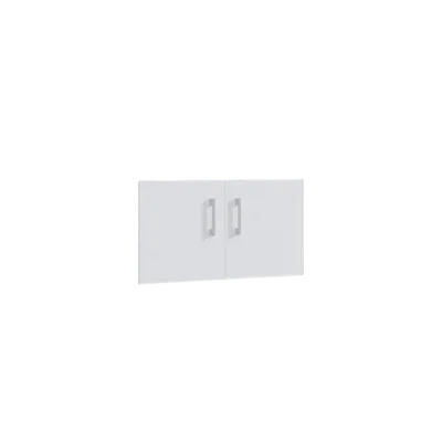 RFG Hallway door, 400 x 18 x 420 mm, grey, set of 2
