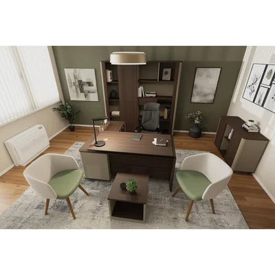 RFG Cabinet Lisabon, 1200 x 400 x 800 mm, na oak and grey