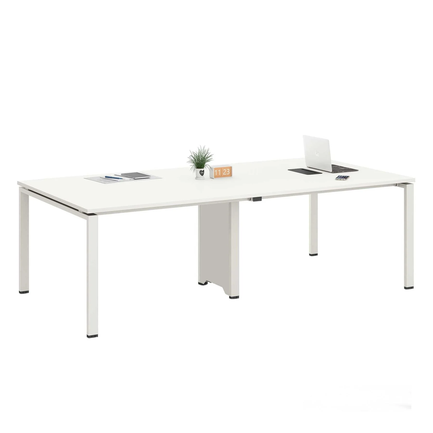 RFG Meeting table Monaco, 2400 x 1200 x 750 mm, white