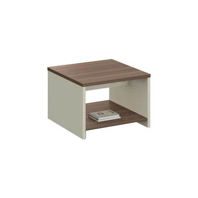 RFG Low Table Lisbon, 500 x 500 x 420 mm, na oak and gray