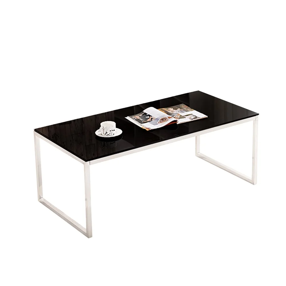 RFG Coffee table Luxo Chrome, 1200 ? 600 ? 440 mm, black