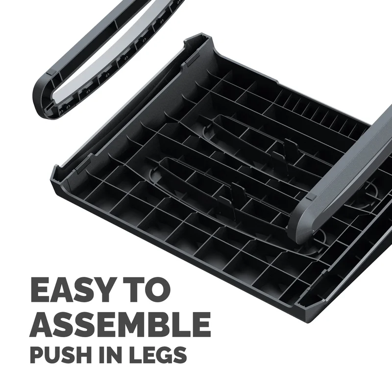 Fellowes Footrest Breyta, black