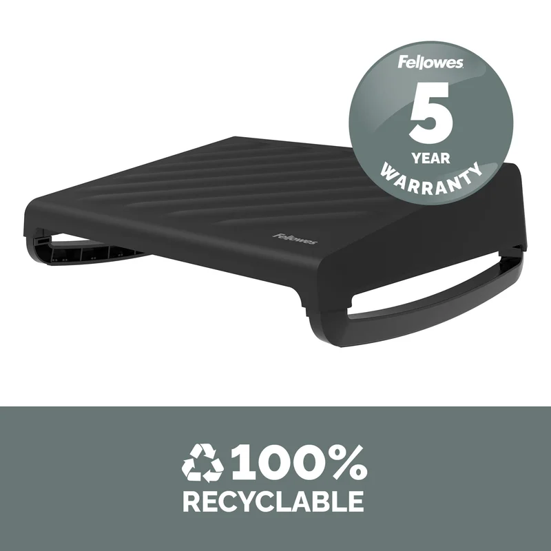 Fellowes Footrest Breyta, black