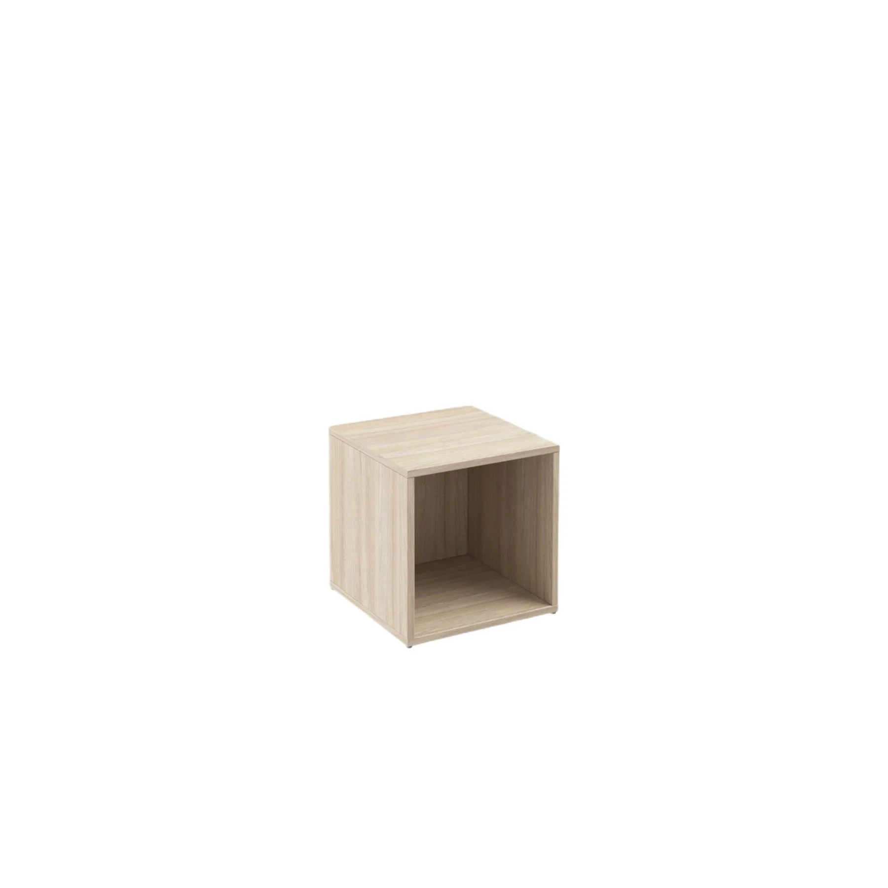 RFG Podium Module PDM 2, open square, 400 x 400 x 400 mm, light oak