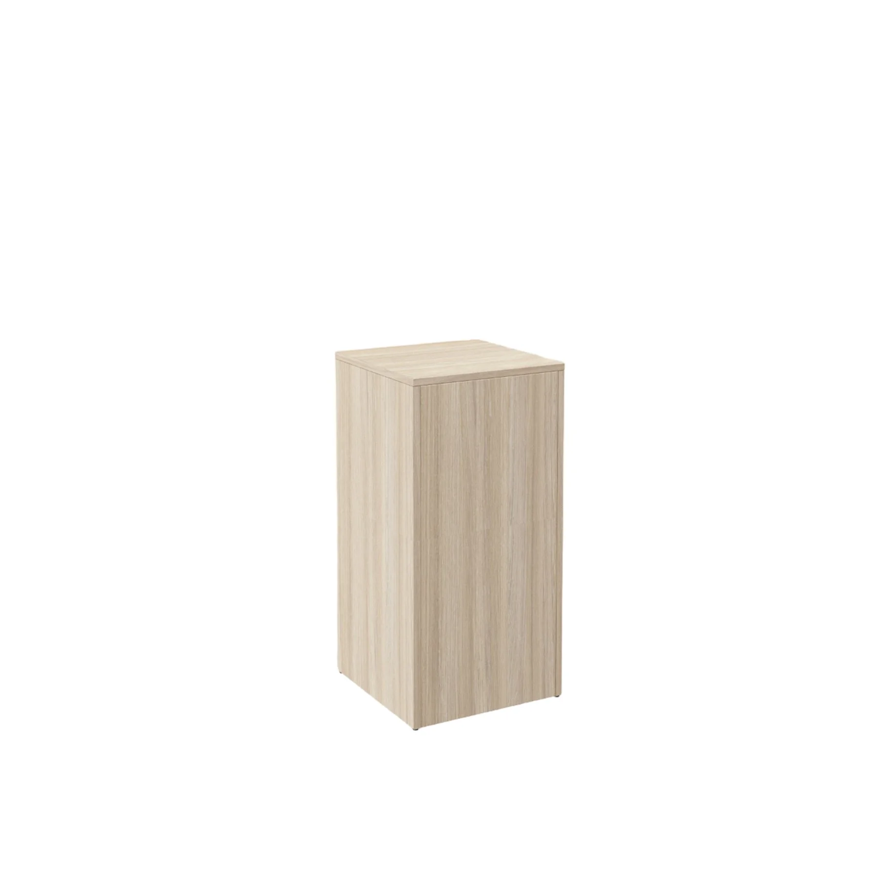 RFG Podium module PDM 6, closed square, 400 ? 400 ? 800 mm, light oak