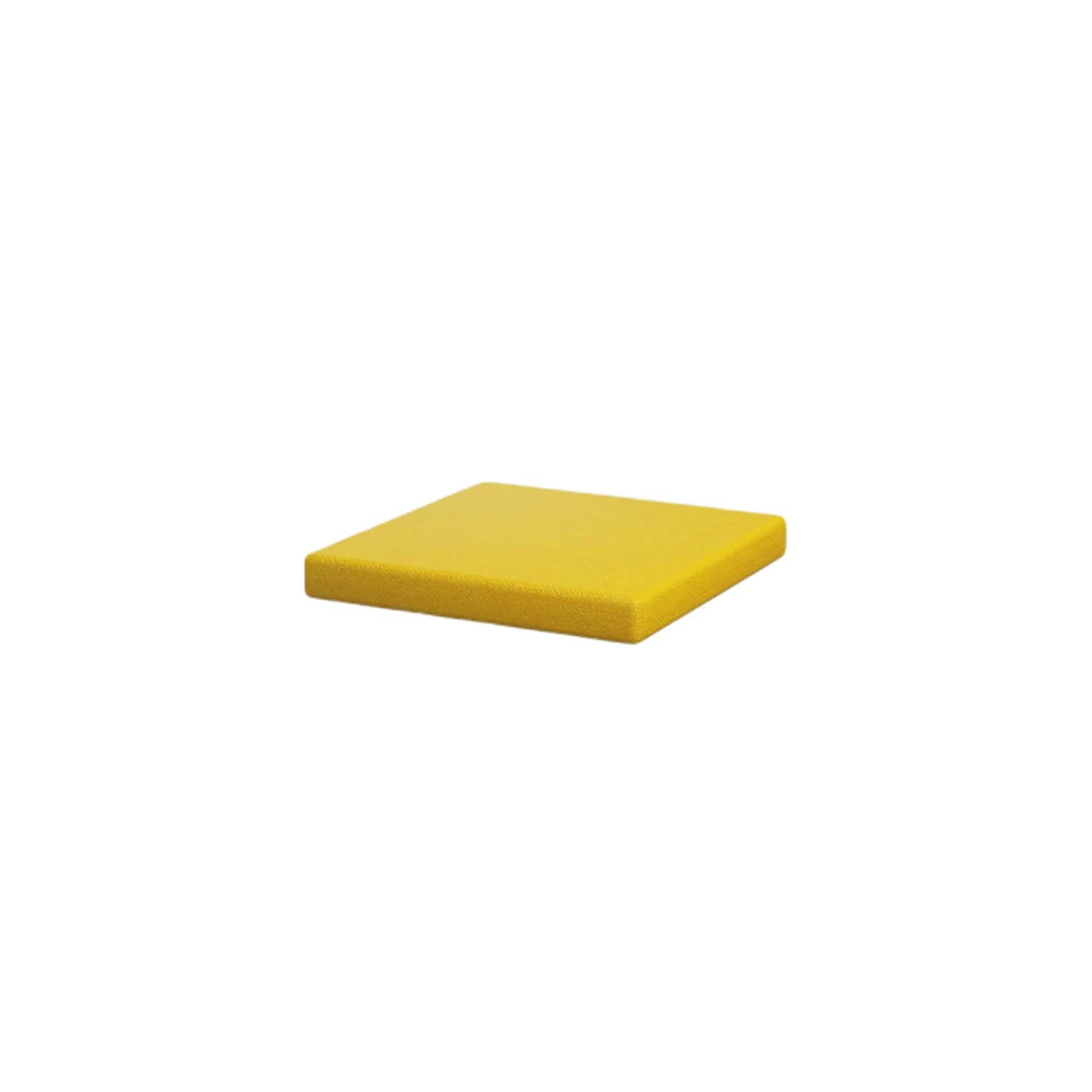 RFG Podium cushion PDM 16, square, 400 x 400 x 40 mm, yellow