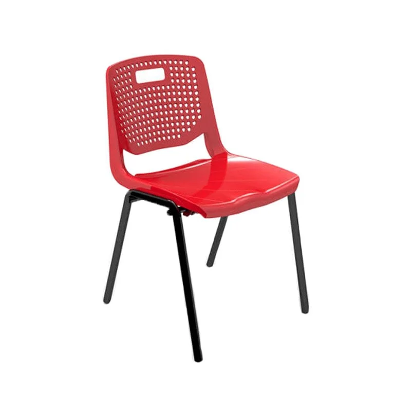 RFG School chair Stilo, 380 x 350 x 430 mm, red, for grades V to VIII