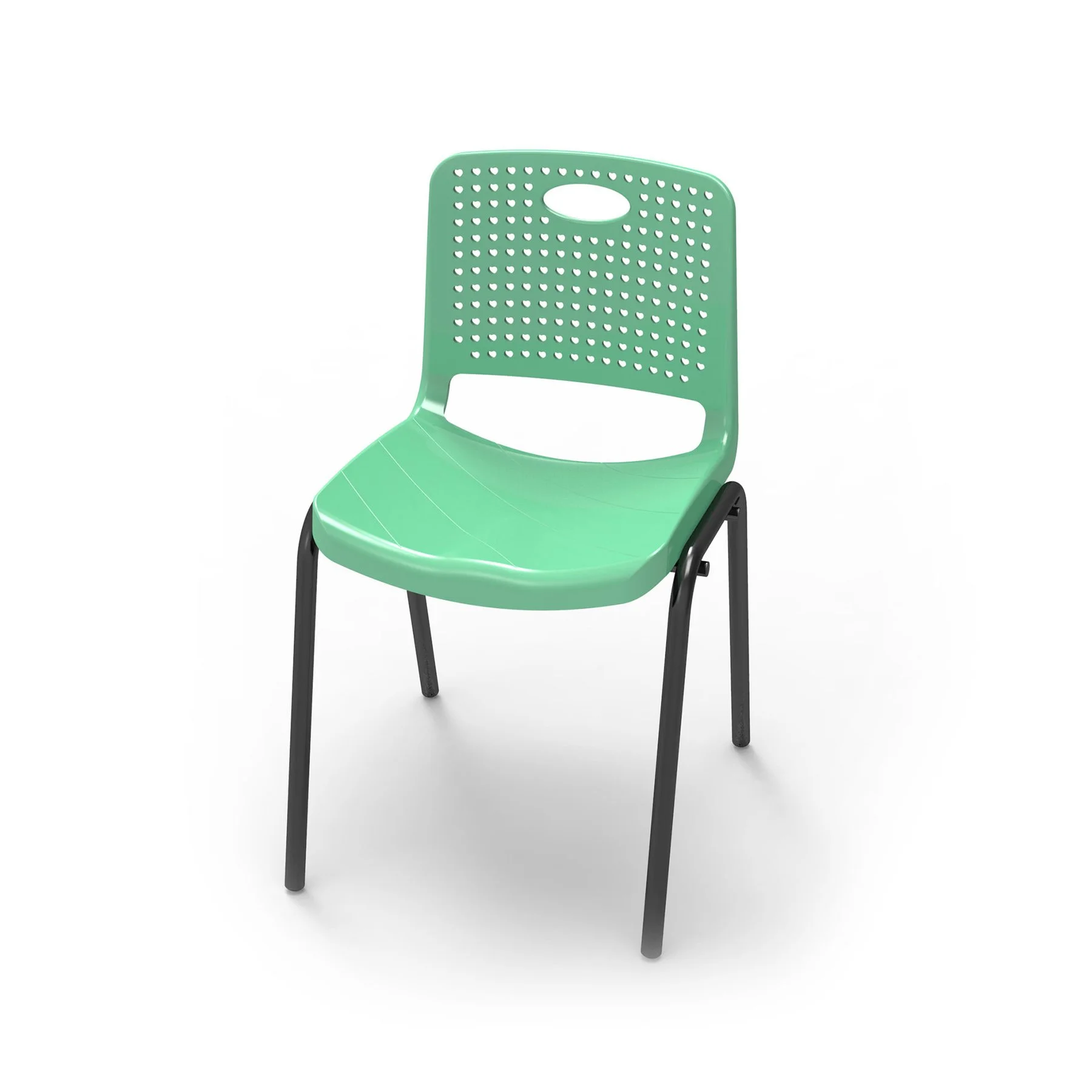 RFG School Chair Stilo, 430 x 425 x 460 mm, green, grades VIII to XII