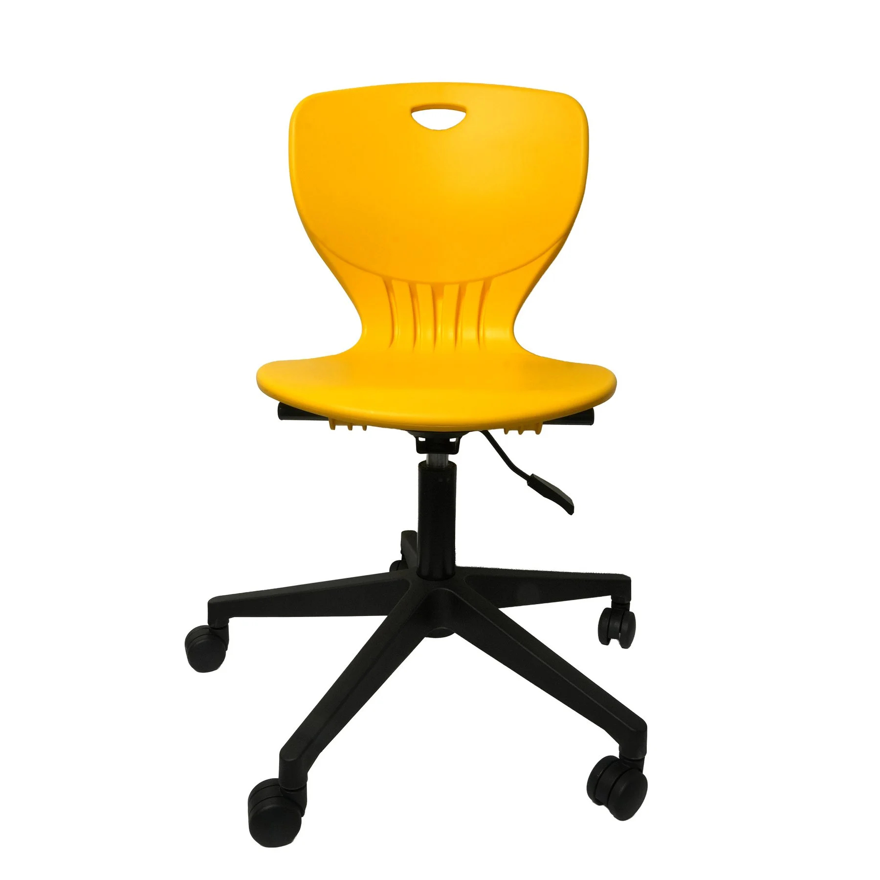 RFG School chair Maxima Move Black, yellow, set of 2