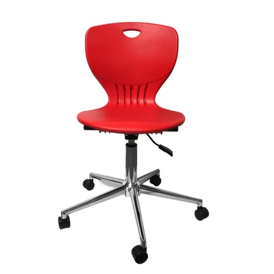 RFG School chair Maxima Move Chrome, red