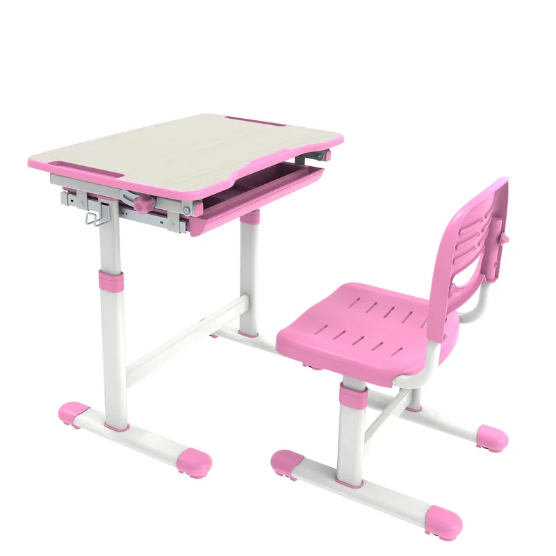 RFG Ergonomic School Desk and Chair Ergo Tech B201N, pink