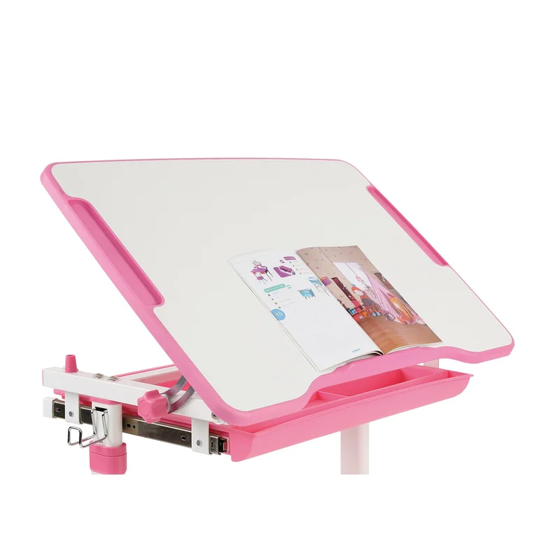 RFG Ergonomic School Desk and Chair Ergo Tech B201N, pink