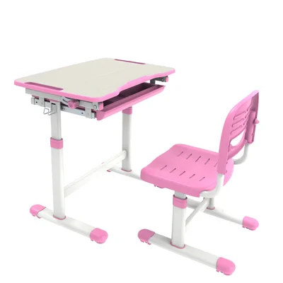 RFG Ergonomic School Desk and Chair Ergo Tech B201N, pink