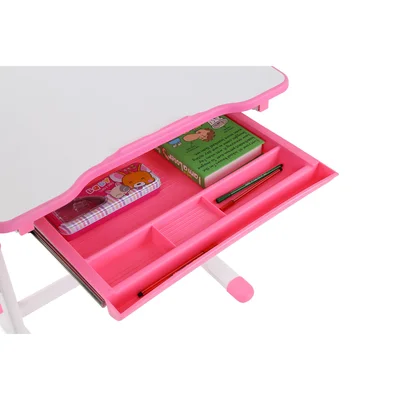RFG Ergonomic School Desk and Chair Ergo Tech B201N, pink