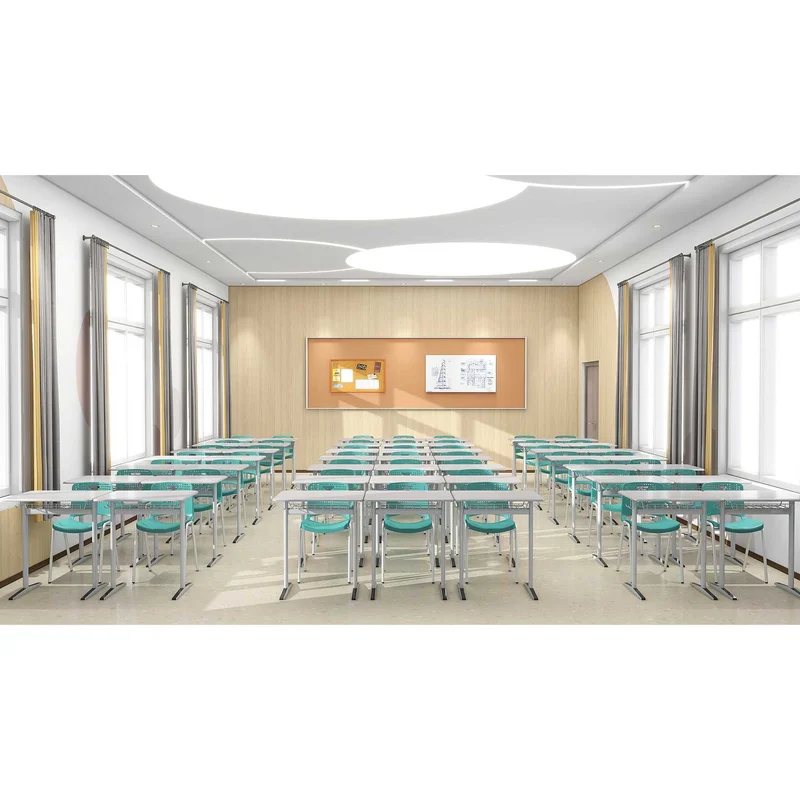 RFG School desk Riva, over grade VIII, 650 x 450 x 760 mm, grey