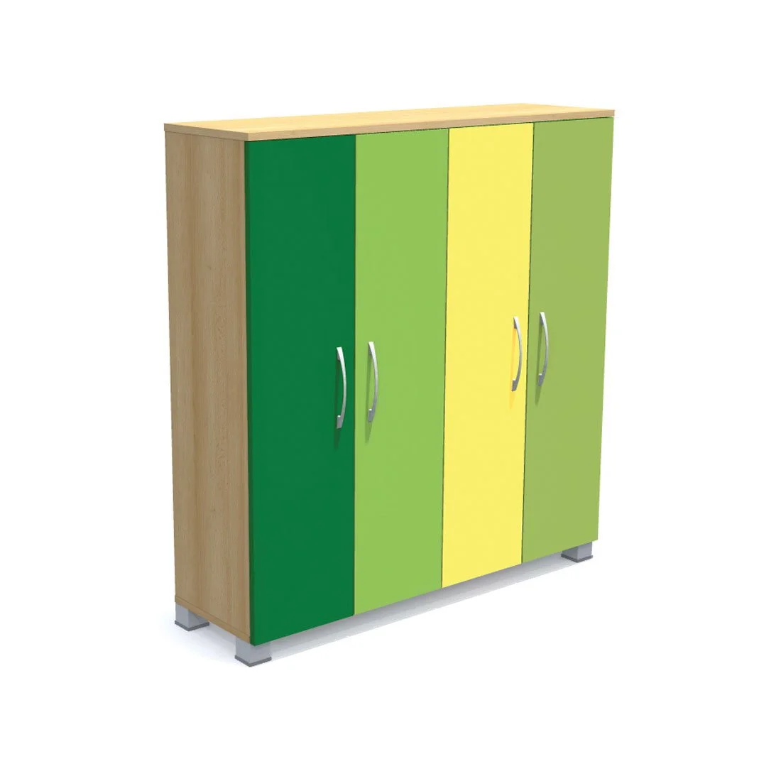 Wardrobe, children’s, with 2 shelves, 120 x 35 x 130 cm