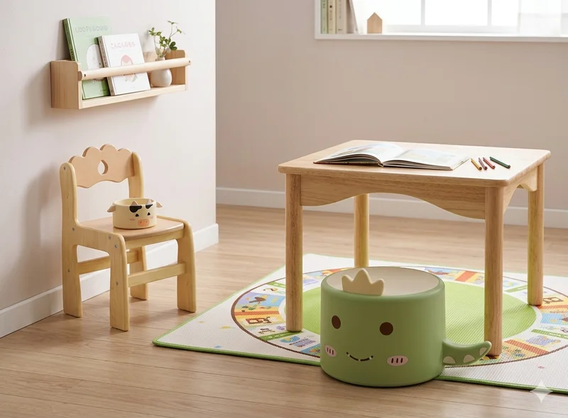 Pouf RFG Smarty F302518, round, eco leather, 350 x 350 x 200 mm