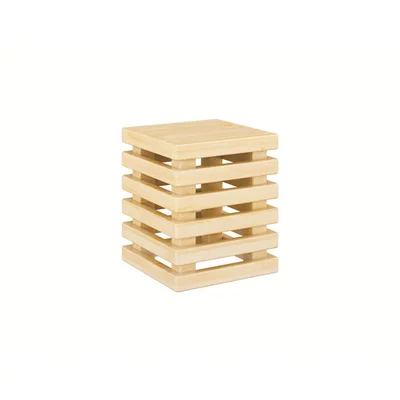 Stool RFG Smarty F300239, pine wood, 240 x 240 x 280 mm