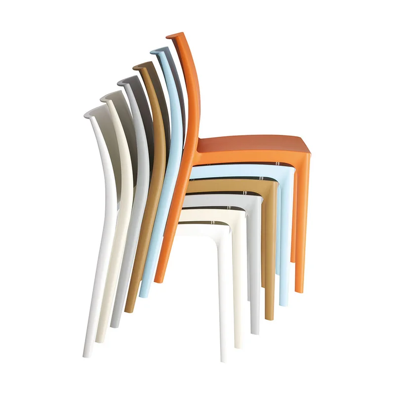 RFG Chair Milano, plastic, gray