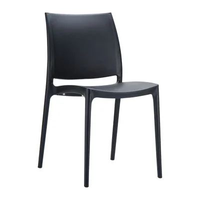 RFG Chair Milano, plastic, black