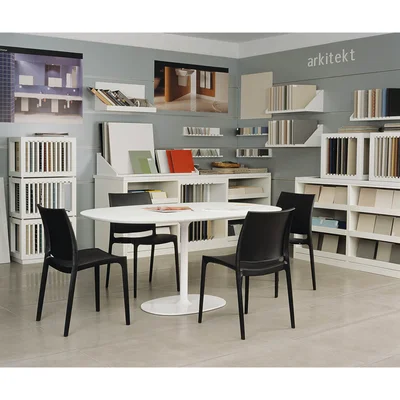 RFG Chair Milano, plastic, black