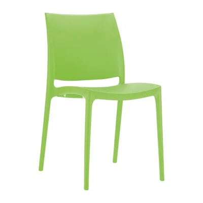 RFG Chair Milano, plastic, green