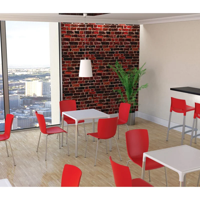 RFG Chair Mellon, plastic, red