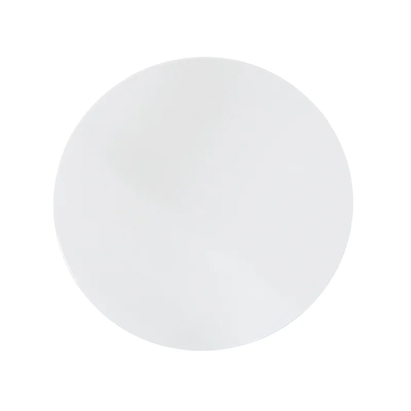 RFG Low table Erika H, 52 x 52 x 42 cm, white top and black metal legs, assembled sample