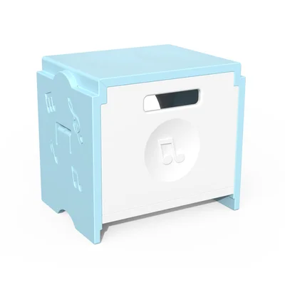 RFG Stool Funny, for storage, 300 x 400 x 370 mm, light blue