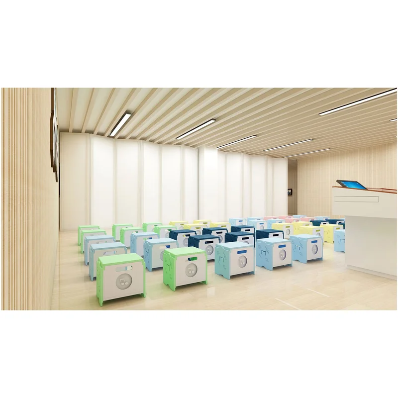 RFG Stool Funny, for storage, 300 x 400 x 370 mm, light blue