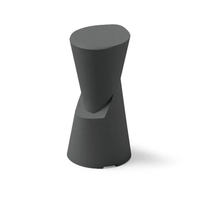 Lyxo Stool Sgabello Dot, height 75 cm, anthracite