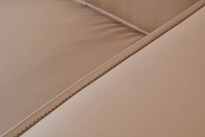 Ottoman RFG Kiano, square, eco leather, 750 x 880 x 420 mm, brown