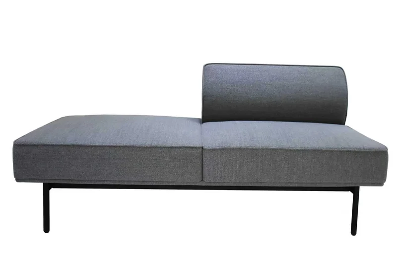 Табуретка RFG Klark, текстил, 800 х 800 х 400 mm, сива